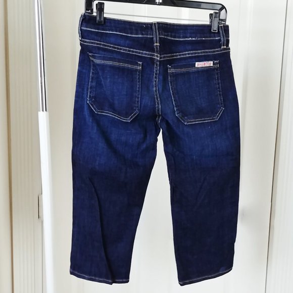 Hudson Capri Jeans Dark Wash Size 29 - Picture 2 of 3